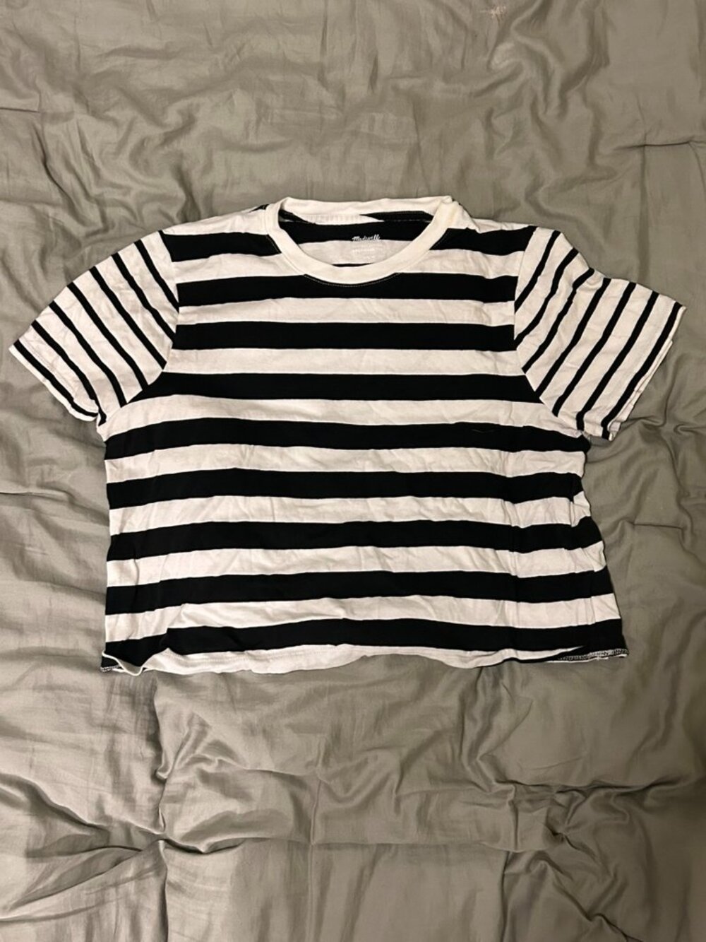 Madewell Short-sleeved Striped T-Shirt in size Medium